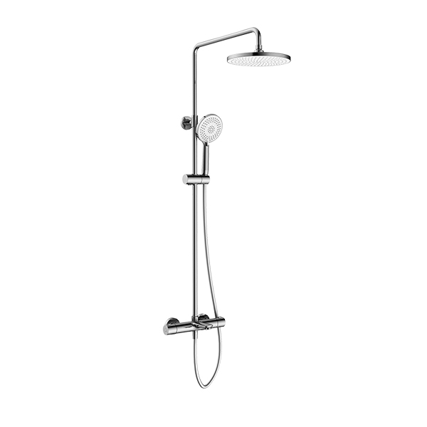 Universal Showers | 通用淋浴花洒  淋浴杆带三功能手持花洒