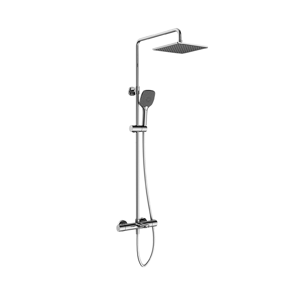 Universal Showers | 通用淋浴花洒  淋浴杆带三功能手持花洒